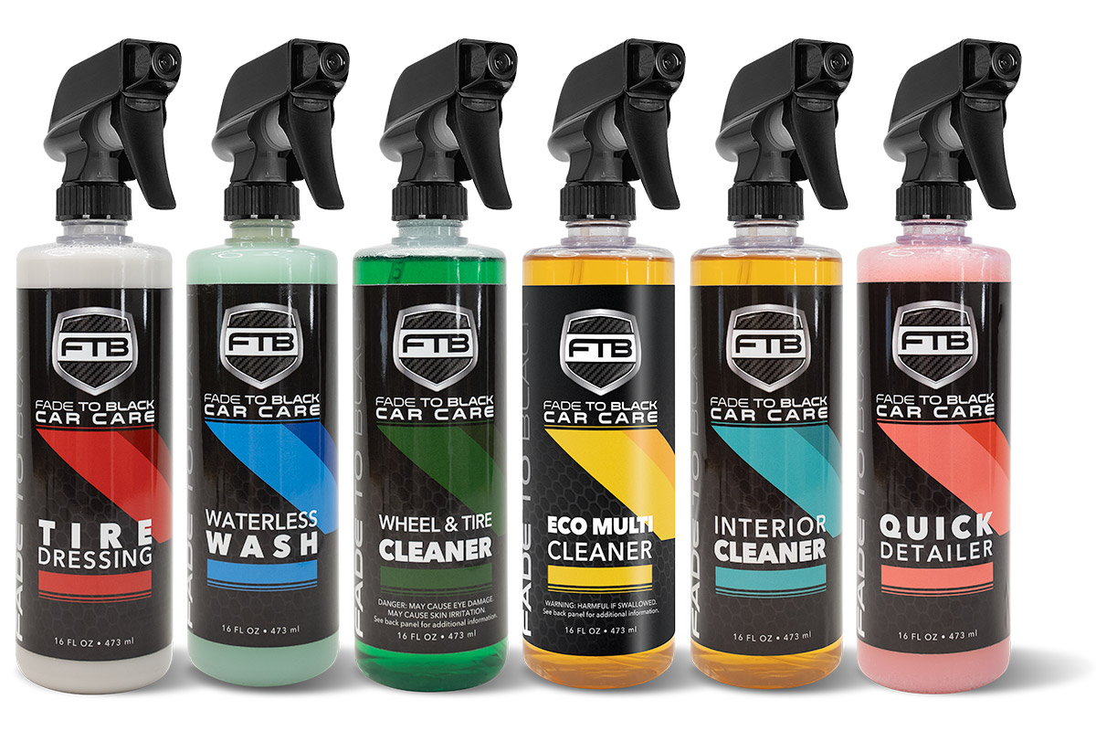Fade To Black Car Care Products